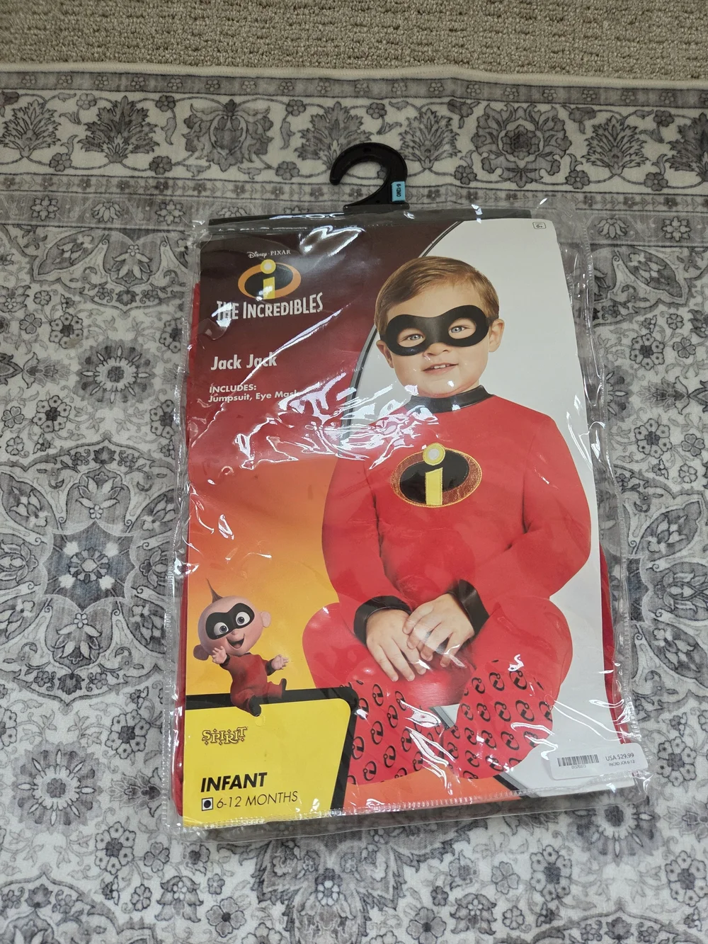 Disney The Incredibles Jack-Jack Red Infant Costume